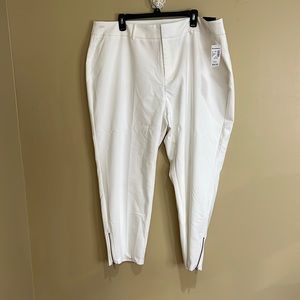 Roz & Ali signature fit zippered Ankle dress pants size 22W